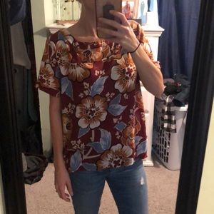 Floral blouse